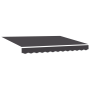 Toldo retráctil manual antracita 300x250 cm de , Toldos - Ref: Foro24-3329931, Precio: 420,89 €, Descuento: %