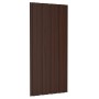 Panel de tejado acero galvanizado marrón 12 unidades 100x45 cm de vidaXL, Techo - Ref: Foro24-317217, Precio: 69,19 €, Descue...