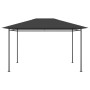 Cenador gris antracita 384x281x270 cm 180 g/m²