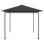 Cenador gris antracita 384x281x270 cm 180 g/m²
