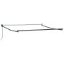 Toldo Retráctil Manual Rayas Rojas y Blancas 300x250 cm de , Toldos - Ref: Foro24-3329989, Precio: 193,10 €, Descuento: %