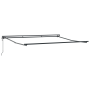 Toldo Retráctil Automático Azul y Blanco 350x250 cm de , Toldos - Ref: Foro24-3330198, Precio: 477,27 €, Descuento: %