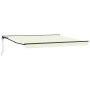 Toldo Retráctil Automático Crema 350x250 cm