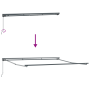 Toldo Manual Retráctil Crema 350x250 cm de , Toldos - Ref: Foro24-3330205, Precio: 531,50 €, Descuento: %