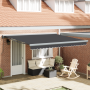 Toldo retráctil automático naranja y blanco 350x250 cm | Foro24.es | Tu tienda online para hogar, jardín y más Foro24.es