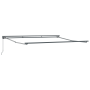 Toldo Retráctil Manual Naranja y Blanco 350x250 cm de , Toldos - Ref: Foro24-3330213, Precio: 518,19 €, Descuento: %