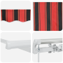 Toldo Retráctil Manual Antracita 350x250 cm de , Toldos - Ref: Foro24-3330217, Precio: 801,12 €, Descuento: %