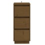 Sideboard 2 Stk. massives honigbraunes Kiefernholz 32x34x75 cm von vidaXL, Sideboards - Ref: Foro24-813372, Preis: 90,45 €, R...
