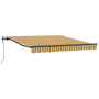 Toldo Retráctil Automático de Multicolor Rayas 350x250 cm de , Toldos - Ref: Foro24-3330309, Precio: 346,07 €, Descuento: %