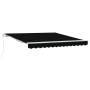 Toldo Manual Retráctil Negro 350x250 cm de , Toldos - Ref: Foro24-3330321, Precio: 349,86 €, Descuento: %