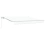 Toldo Retráctil Manual Blanco 350x250 cm | Foro24.es | Tu tienda online para hogar, jardín y más Foro24.es