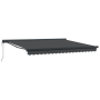Toldo Retráctil Automático Antracita 400x300 cm de , Toldos - Ref: Foro24-3330500, Precio: 802,51 €, Descuento: %