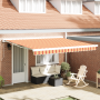 Toldo Retráctil Automático Amarillo y Naranja 400x300 cm de , Toldos - Ref: Foro24-3330539, Precio: 1,00 €, Descuento: %
