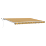 Toldo Retráctil Automático con Raya Multicolor LED 400x300 cm de , Toldos - Ref: Foro24-3330578, Precio: 634,09 €, Descuento: %