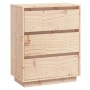 Sideboard aus massivem Kiefernholz, 60 x 34 x 75 cm von vidaXL, Sideboards - Ref: Foro24-813360, Preis: 86,49 €, Rabatt: %