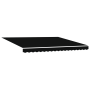 Toldo Retráctil Automático Negro 400x300 cm
