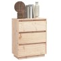 Sideboard aus massivem Kiefernholz, 60 x 34 x 75 cm von vidaXL, Sideboards - Ref: Foro24-813360, Preis: 86,49 €, Rabatt: %