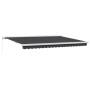 Toldo retráctil manual Antracita 450x300 cm de , Toldos - Ref: Foro24-3330867, Precio: 502,09 €, Descuento: %