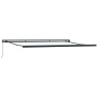 Toldo Retráctil Manual Antracita 450x300 cm de , Toldos - Ref: Foro24-3330869, Precio: 594,21 €, Descuento: %