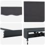 Toldo Retráctil Manual Antracita 450x300 cm de , Toldos - Ref: Foro24-3330869, Precio: 594,21 €, Descuento: %