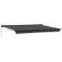 Toldo retráctil automático antracita 450x300 cm de , Toldos - Ref: Foro24-3330870, Precio: 585,39 €, Descuento: %