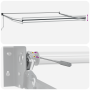 Toldo Retráctil Automático Naranja y Marrón 450x300 cm de , Toldos - Ref: Foro24-3330886, Precio: 404,19 €, Descuento: %