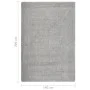 Light gray non-slip shaggy rug 140x200 cm by vidaXL, Rugs - Ref: Foro24-340384, Price: 67,35 €, Discount: %