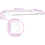 Toldo Automático Retráctil Rayas Multicolor 450x300 cm de , Toldos - Ref: Foro24-3330936, Precio: 395,23 €, Descuento: %