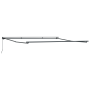 Toldo Retráctil Manual Rayas Multicolor 450x350 cm de , Toldos - Ref: Foro24-3331109, Precio: 423,61 €, Descuento: %
