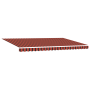 Toldo Retráctil Automático Naranja y Marrón 500x300 cm de , Toldos - Ref: Foro24-3331225, Precio: 465,91 €, Descuento: %