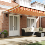 Toldo Retráctil Automático Amarillo y Naranja 500x300 cm de , Toldos - Ref: Foro24-3331256, Precio: 612,27 €, Descuento: %