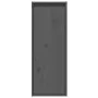 Wandschränke 2 Stück massives graues Kiefernholz 30x30x80 cm von vidaXL, Regale und Regale - Ref: Foro24-813500, Preis: 58,78...