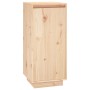 Armario zapatero de madera maciza de pino 35x35x80 cm de vidaXL, Zapateros y organizadores de calzado - Ref: Foro24-813535, P...
