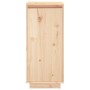 Armario zapatero de madera maciza de pino 35x35x80 cm de vidaXL, Zapateros y organizadores de calzado - Ref: Foro24-813535, P...