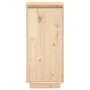 Schuhschrank aus massivem Kiefernholz, 35 x 35 x 80 cm von vidaXL, Schuhregale und Schuhorganisatoren - Ref: Foro24-813535, P...