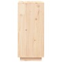 Armario zapatero de madera maciza de pino 35x35x80 cm de vidaXL, Zapateros y organizadores de calzado - Ref: Foro24-813535, P...