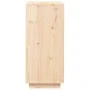 Armario zapatero de madera maciza de pino 35x35x80 cm de vidaXL, Zapateros y organizadores de calzado - Ref: Foro24-813535, P...