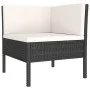 Garden furniture set 9 pieces and black synthetic rattan cushions by vidaXL, Garden sets - Ref: Foro24-3094424, Price: 794,29...