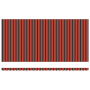 Toldo Retráctil Automático Naranja y Marrón 600x300 cm de , Toldos - Ref: Foro24-3331595, Precio: 477,91 €, Descuento: %