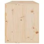 Wandschrank aus massivem Kiefernholz, 80 x 30 x 35 cm von vidaXL, Regale und Regale - Ref: Foro24-813455, Preis: 58,62 €, Rab...