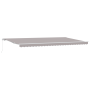 Toldo Retráctil Manual Gris 600x300 cm de , Toldos - Ref: Foro24-3331653, Precio: 543,81 €, Descuento: %