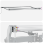 Toldo Retráctil Automático de Rayas Rojas y Blancas 600x350 cm de , Toldos - Ref: Foro24-3331723, Precio: 748,29 €, Descuento: %