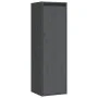 Wall cabinets 2 pcs solid gray pine wood 30x30x100 cm by vidaXL, Shelves and shelves - Ref: Foro24-813510, Price: 102,12 €, D...