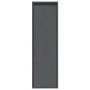 Wall cabinets 2 pcs solid gray pine wood 30x30x100 cm by vidaXL, Shelves and shelves - Ref: Foro24-813510, Price: 102,12 €, D...