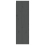 Wall cabinets 2 pcs solid gray pine wood 30x30x100 cm by vidaXL, Shelves and shelves - Ref: Foro24-813510, Price: 103,43 €, D...