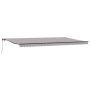 Toldo Retráctil Manual Gris Claro 600x350 cm de , Toldos - Ref: Foro24-3331769, Precio: 581,33 €, Descuento: %