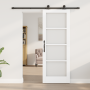 Puerta deslizante con juego de hardware 'ORKDAL'Madera sólida y