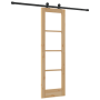 Puerta Corredera con Juego de Herrajes 'ORKDAL'Madera Maciza y Vidrio de , Puertas para el hogar - Ref: Foro24-3332013, Preci...