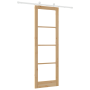 Puerta Deslizante con Juego de Herrajes 'ORKDAL'Madera Maciza y Vidrio de , Puertas para el hogar - Ref: Foro24-3332051, Prec...