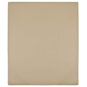 Jersey-Spannbettlaken, 2 Einheiten, taupegraue Baumwolle, 160 x 200 cm von vidaXL, Bettlaken - Ref: Foro24-136227, Preis: 34,...